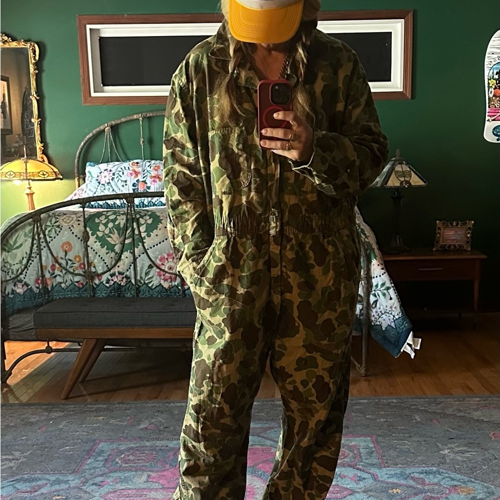 AMO Camouflage coveralls jumpsuit XL